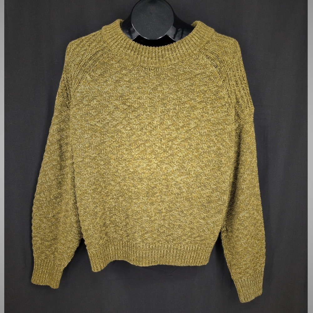 Universal Thread Cable Knit Sweater Crewneck Chunky Granola Cozy Earthy XLarge